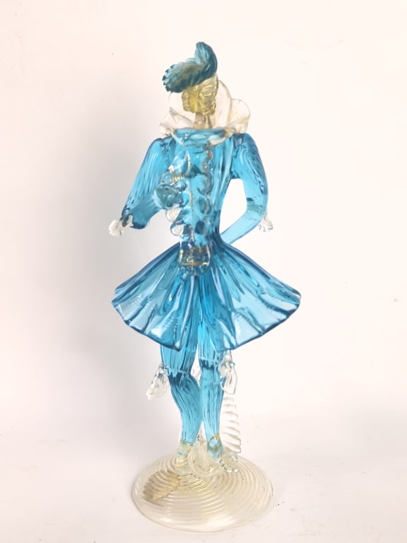 Murano Italy Venetian Gentleman Glass Figure (1 of 6)
