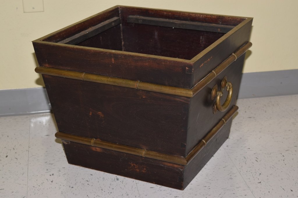 20th C. Chinese Rosewood Ice Box (1 of 3)