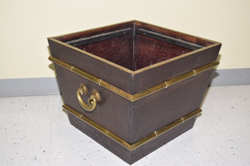 20th C. Chinese Rosewood Ice Box (1 of 2)