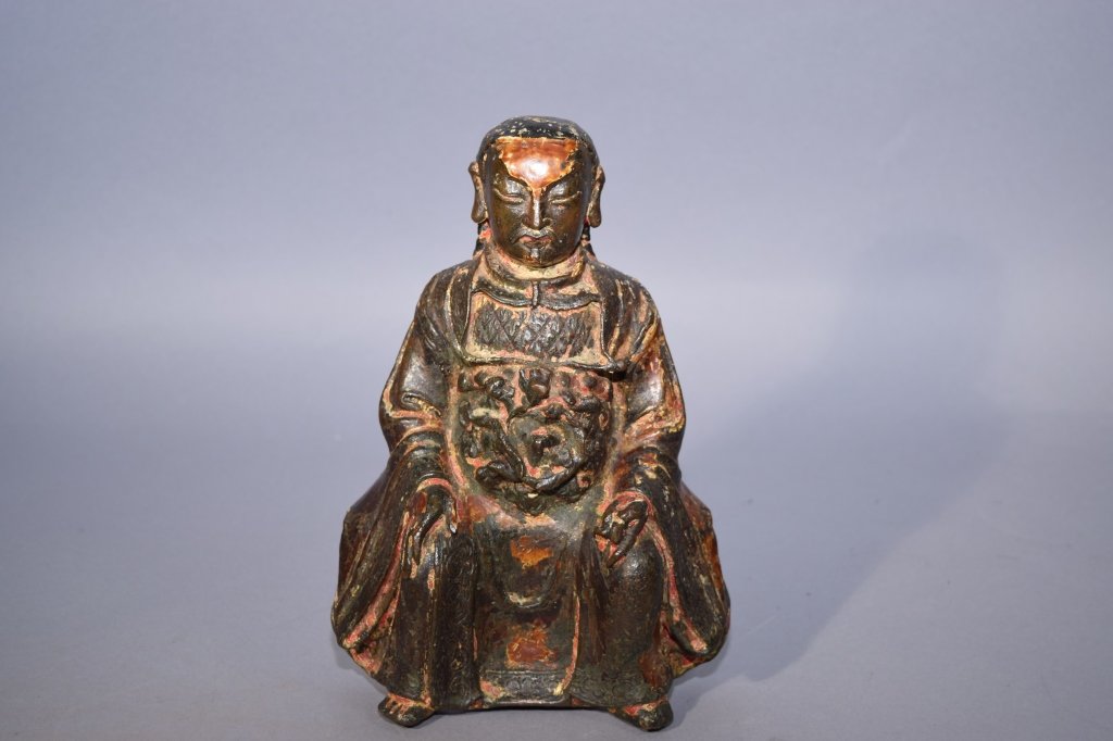 Ming Chinese Bronze ZhenWu Emperor (1 of 3)