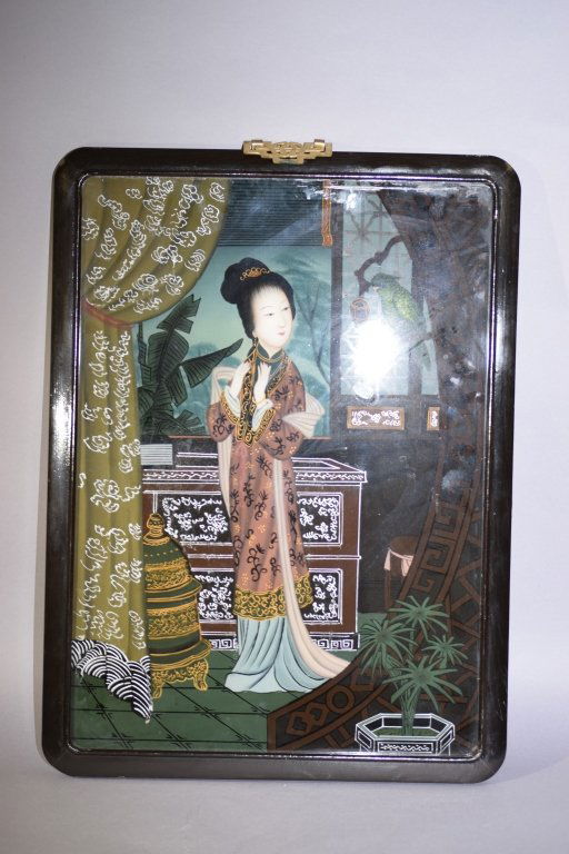 Chinese Reverse Glass Painting (1 of 3)