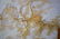19th C. Chinese Jadeite Gold Painted Table Screen - 9