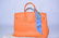 2010 Hermes Orange Epsom Leather Birkin Handbag - 2