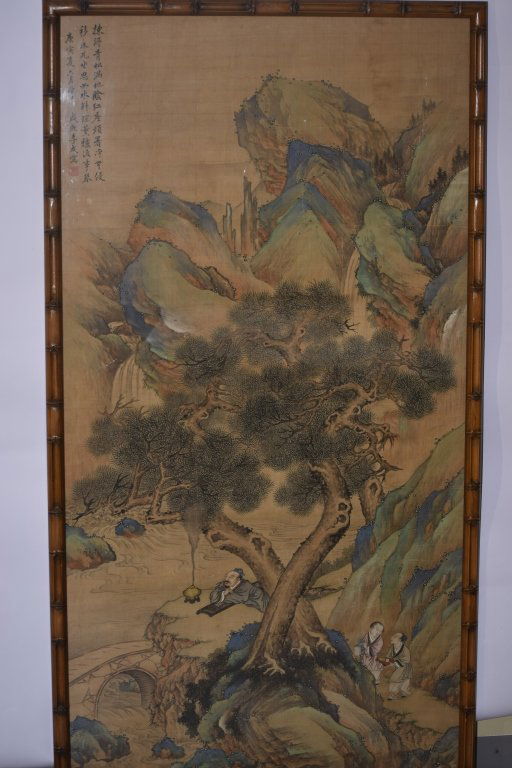Late Qing Chinese Watercolor Painting after Li Cheng (1 of 9)