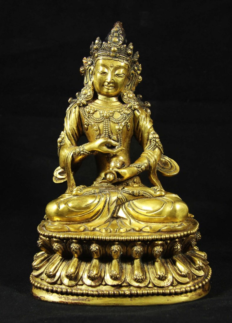 A Gilt-Bronze Figure of Vajra Sattva (1 of 9)
