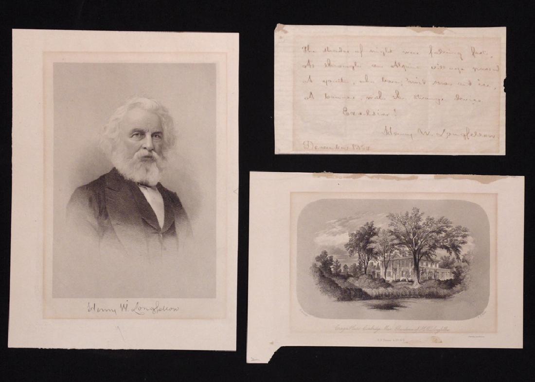 Henry W. Longfellow.  AQS (1 of 2)