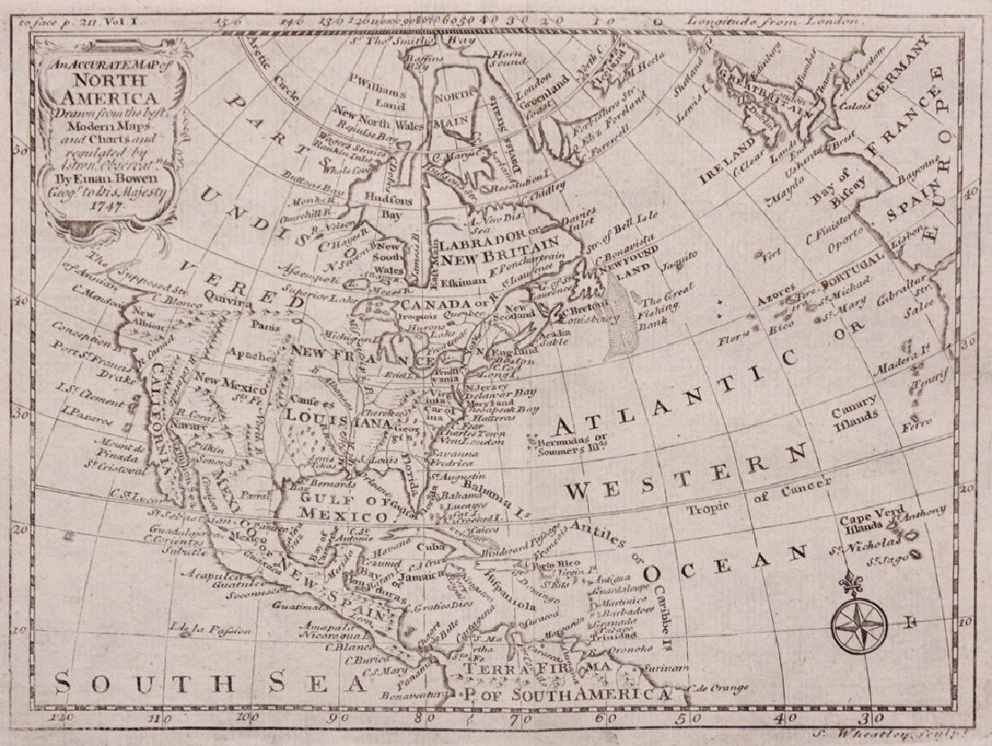 [Maps]  Pair of Maps of N & S America (1 of 3)
