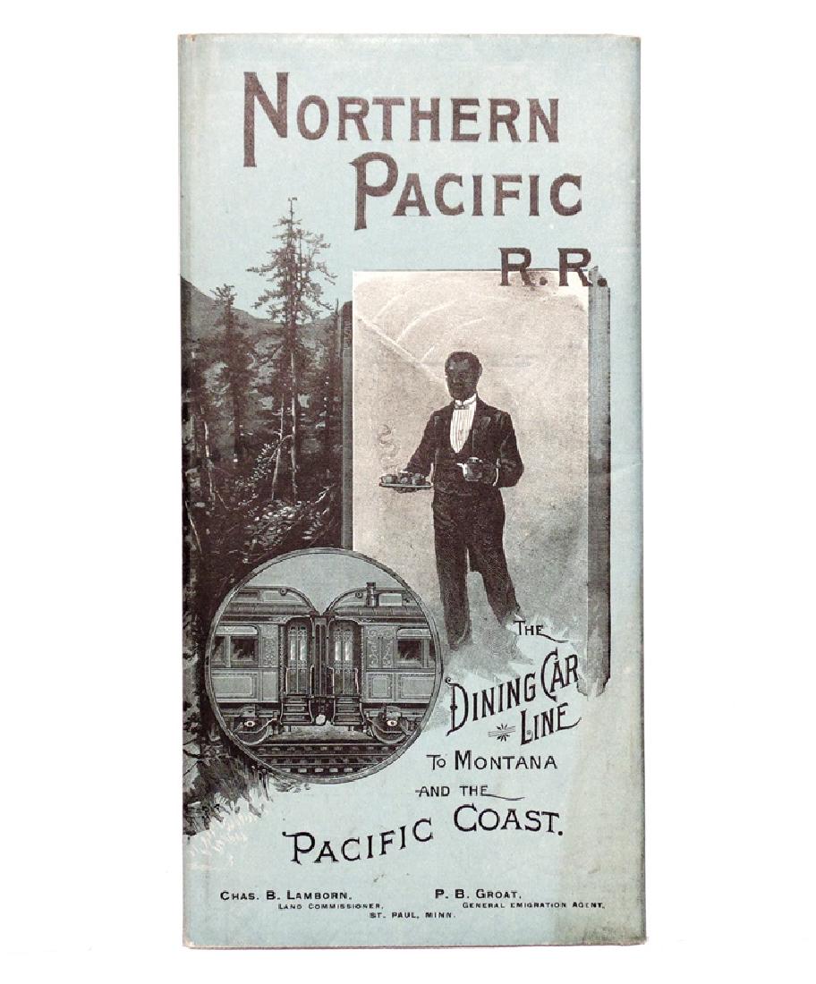 [Railroads]  Northern Pacific Map, 1891 (1 of 6)