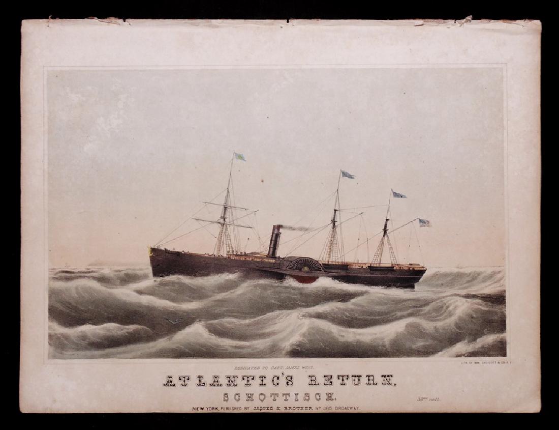 [Color Lithograph, Music, Maritime] (1 of 4)