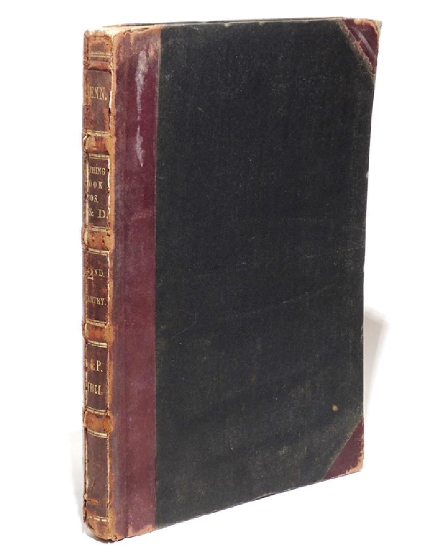 [Civil War]  Ledger, 52nd Penn. Infantry (1 of 6)