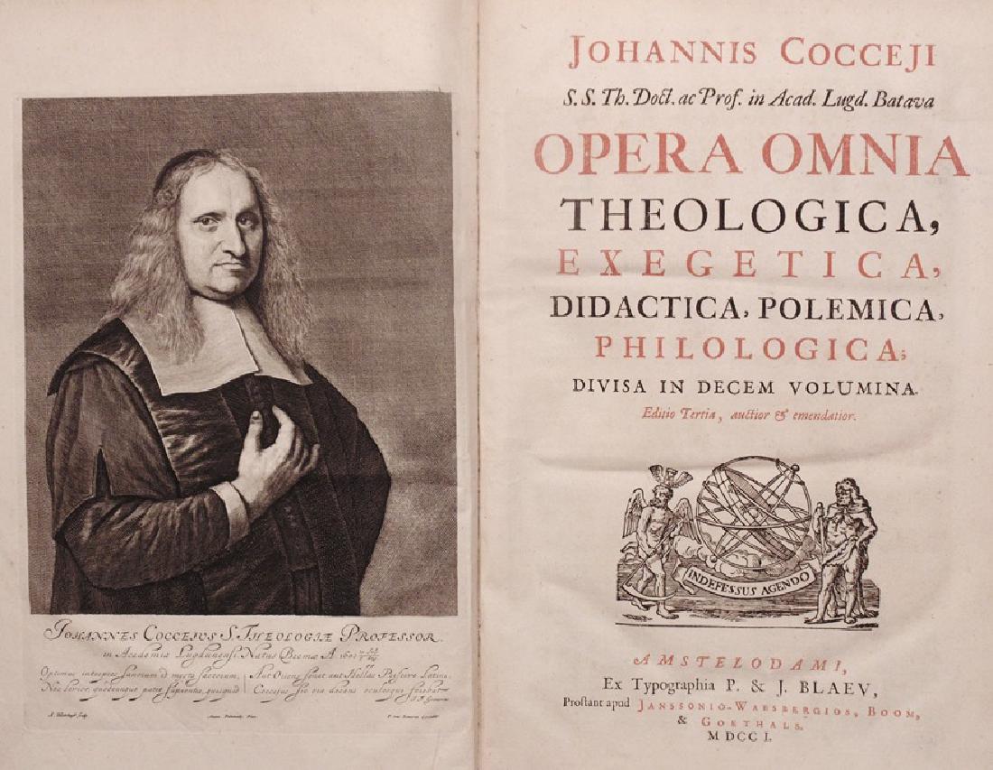 Johannis Coccejus, Opera Omnia, 1701 (1 of 9)