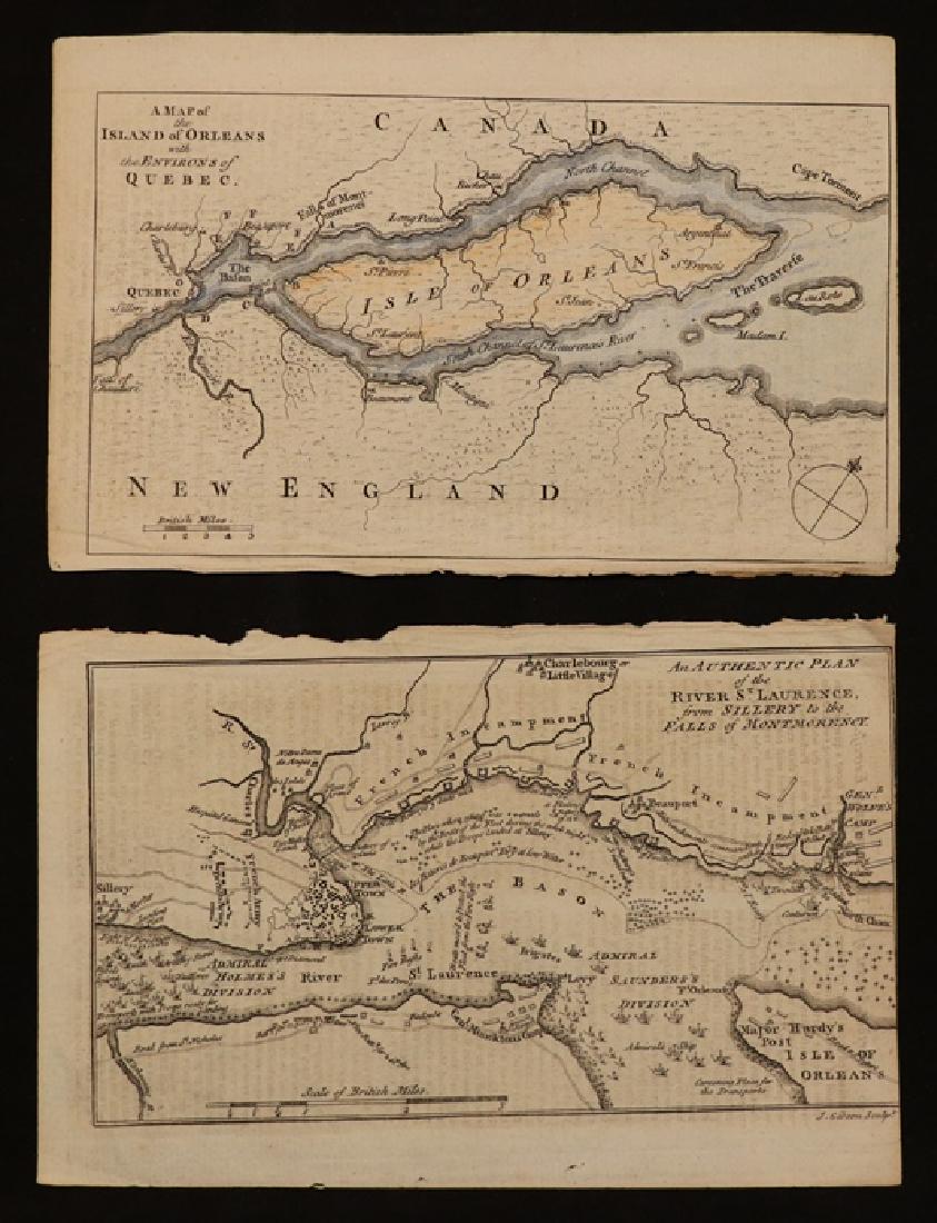 Pair of Maps, North America, 18th c. (1 of 4)