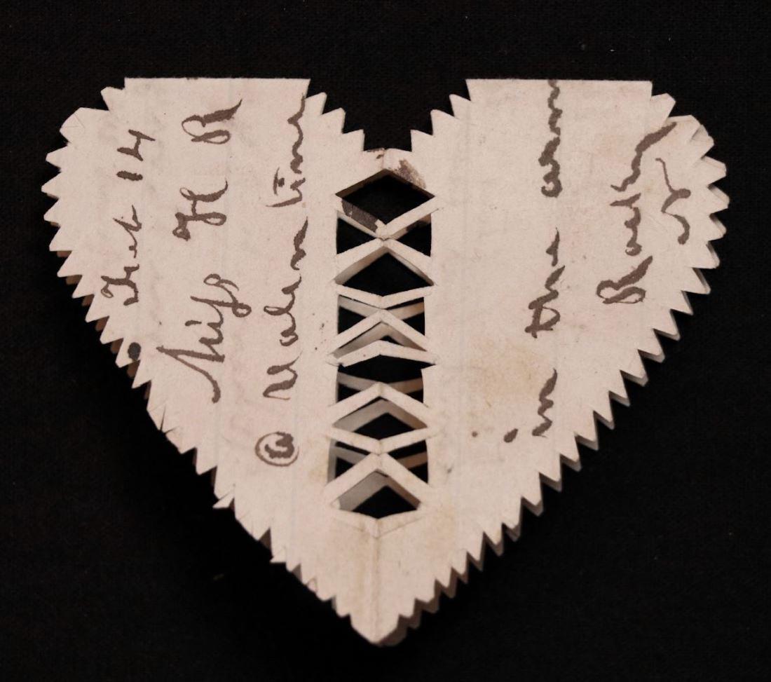 Civil War, Manuscript Valentine, 1863 (1 of 5)