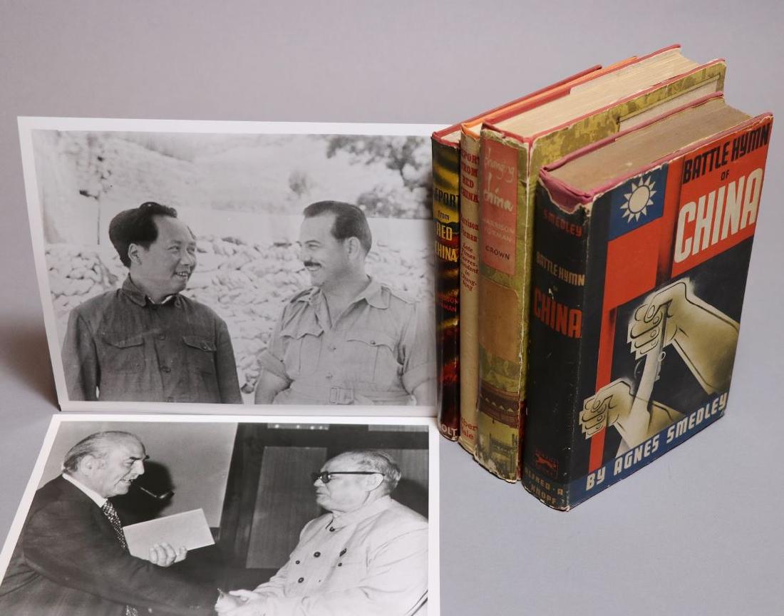 [Harrison Forman, China, Mao Zedong, Group] (1 of 7)