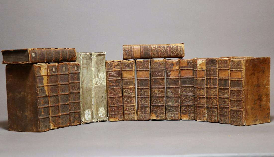 [Period Bindings, Antique Books, 18th c.] (1 of 8)