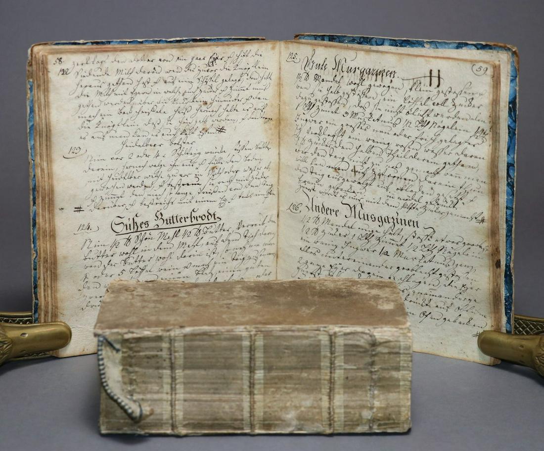 [German Diet, Recipes] Manuscript & Book (1 of 9)