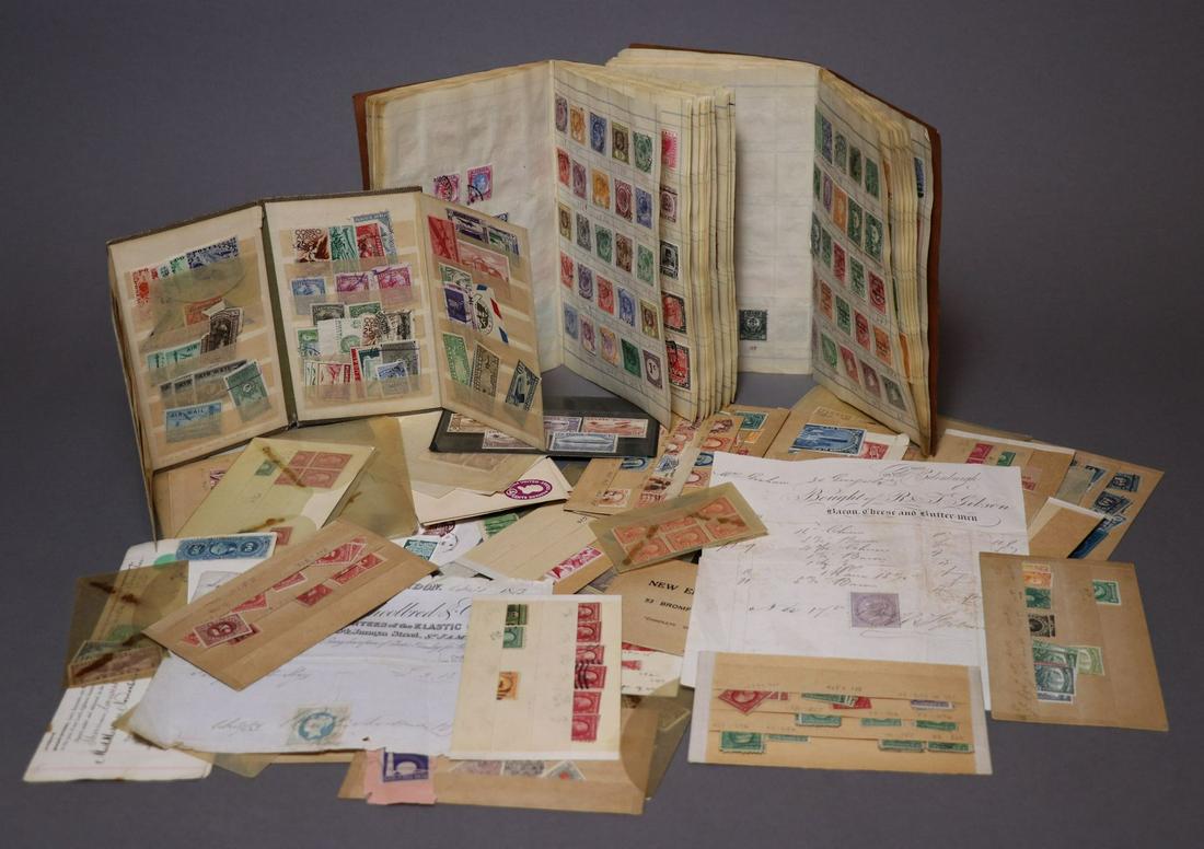 [Philately]  Large Stamp Collection, ca. 2500 Items (1 of 9)