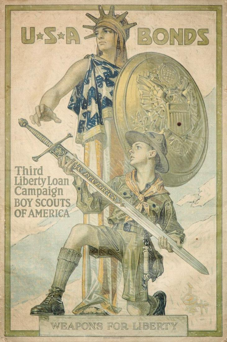 Leyendecker.  WWI Poster, 1917 (1 of 2)