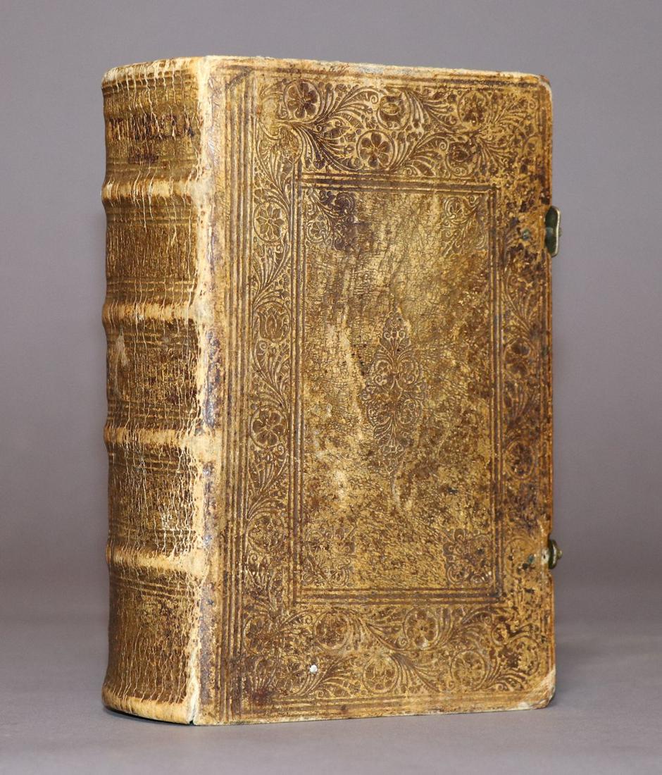 [Bible, Binding]  Biblia Sacra, 1679 (1 of 8)