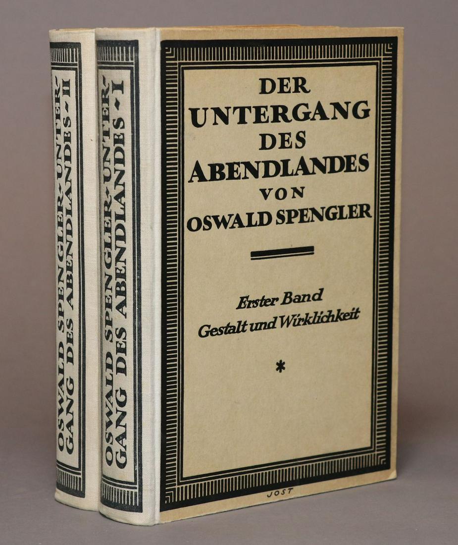 [Philosophy]  Spengler, Decline of the West (1 of 5)