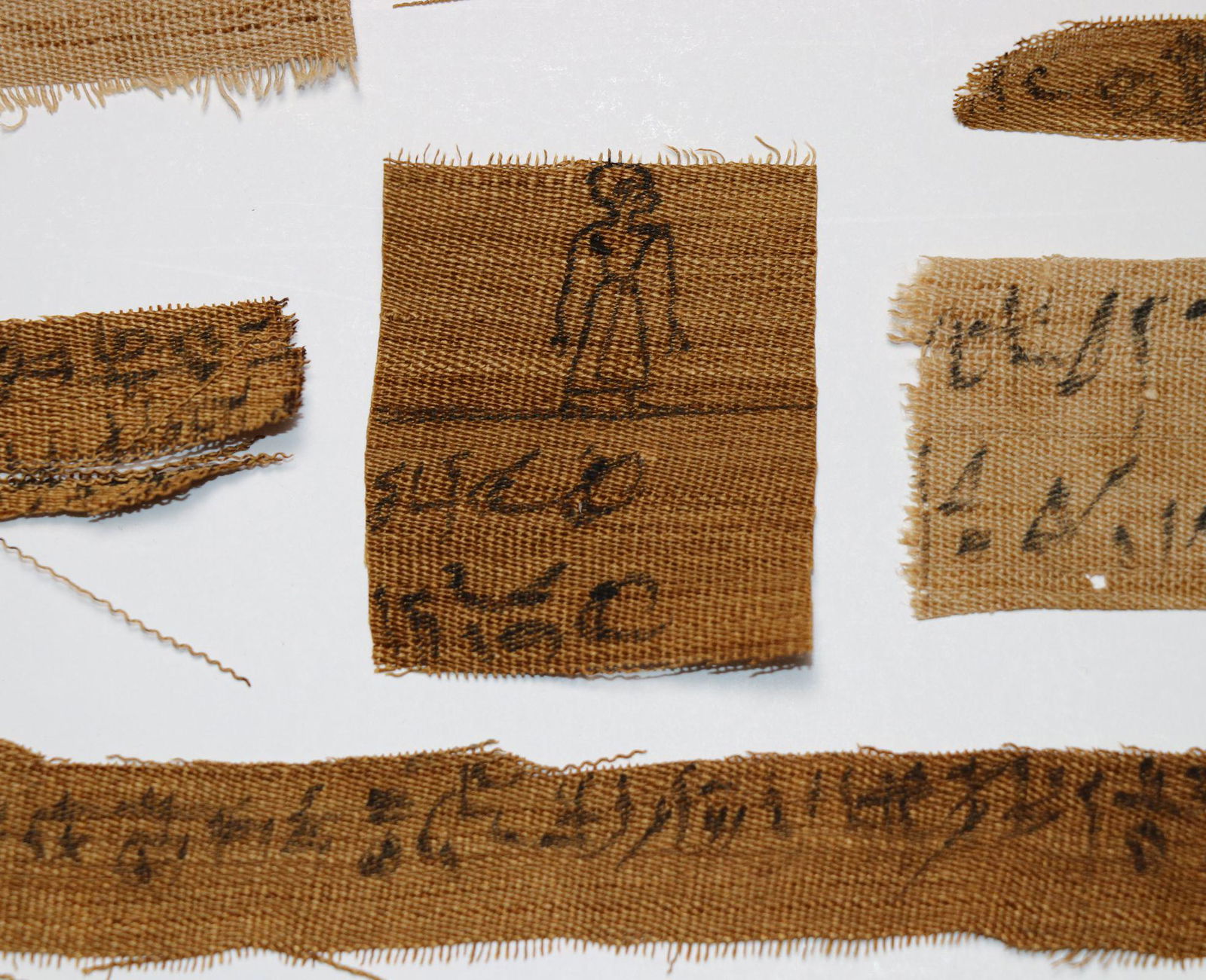 Funerary Linen, Hieratic MS, Book of the Dead (1 of 7)