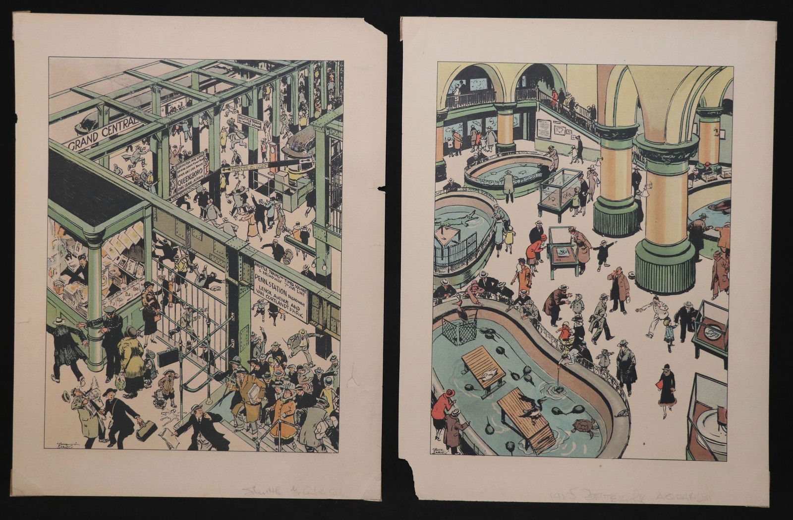 Tony Sarg's New York, Lot of 4 Plates (1 of 4)