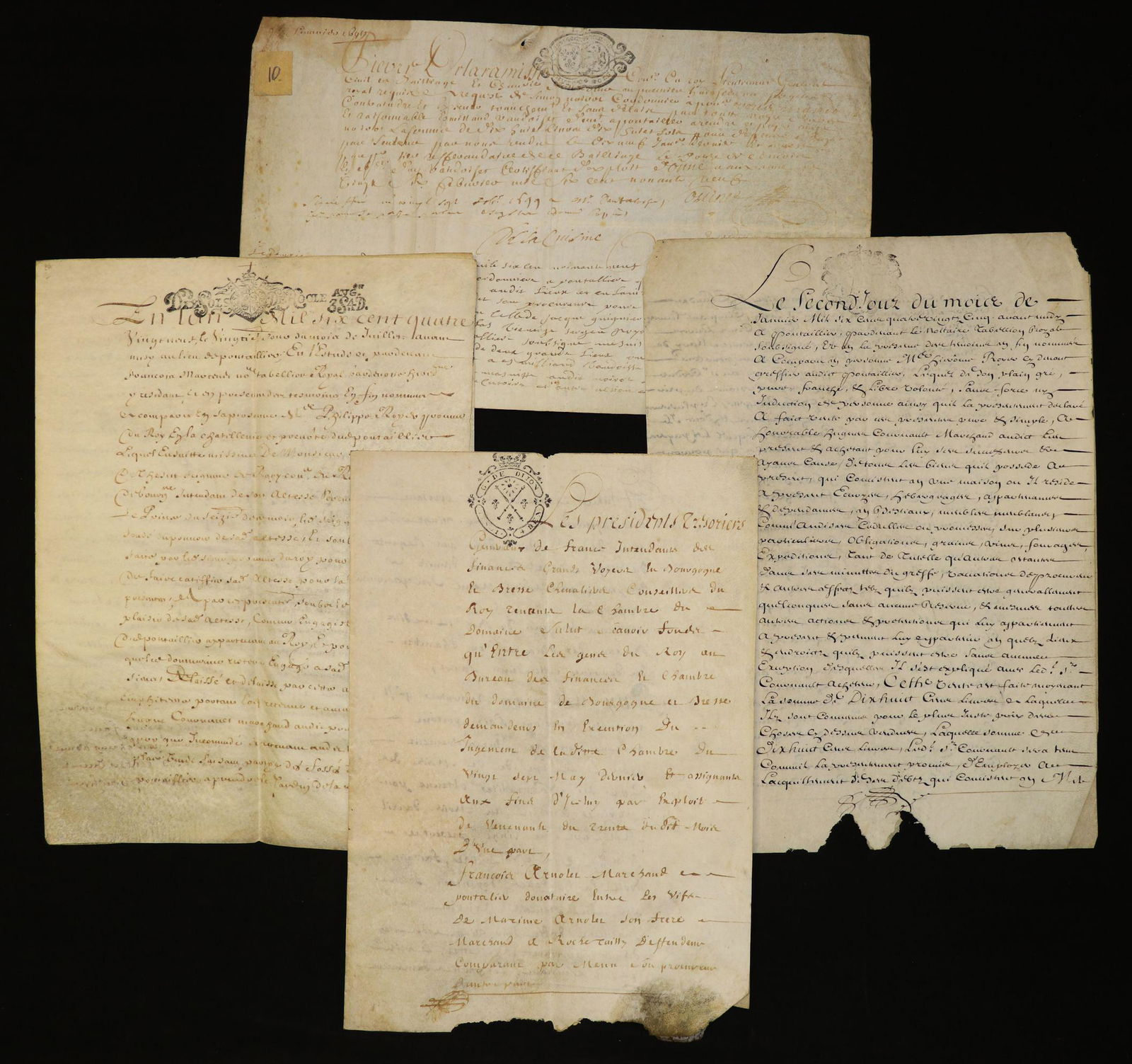 17th c. Manuscript Documents (1 of 9)