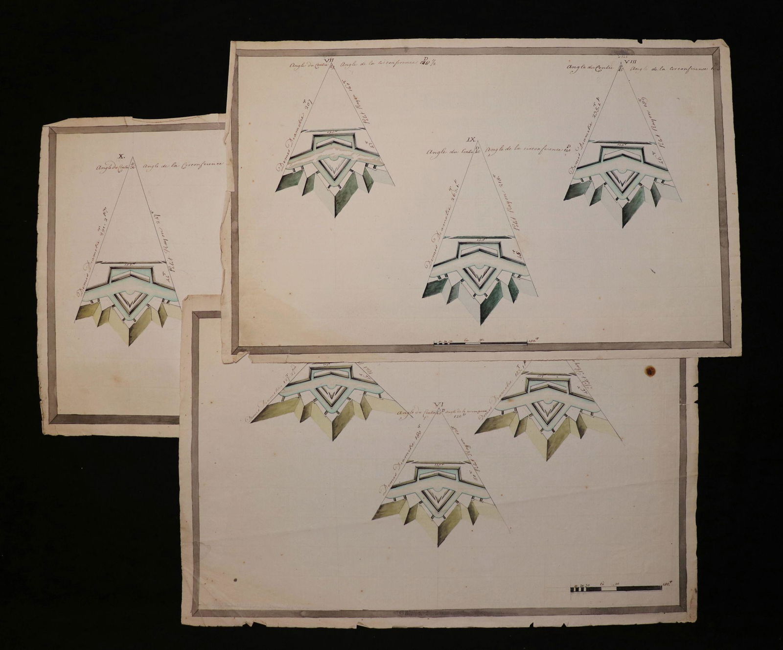 Manuscript Fortification Plans (1 of 4)