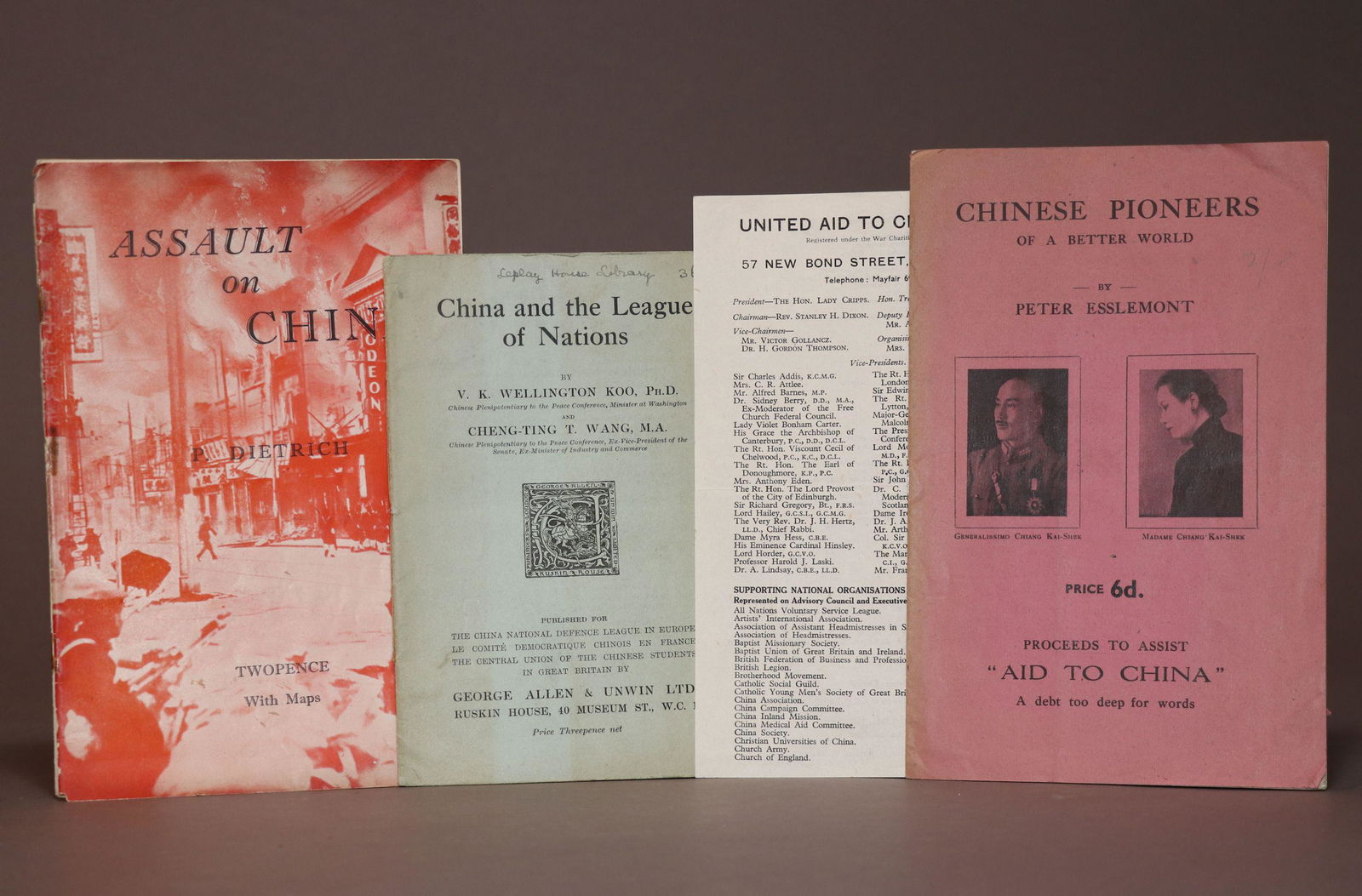 [China]  Collection of Pamphlets (1 of 4)
