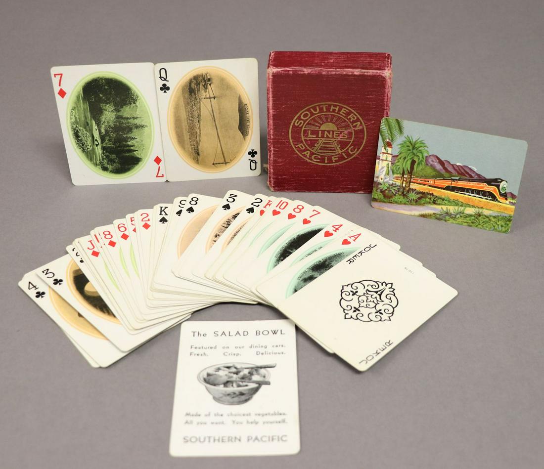 [Railroads]  Southern Pacific Playing Cards (1 of 4)