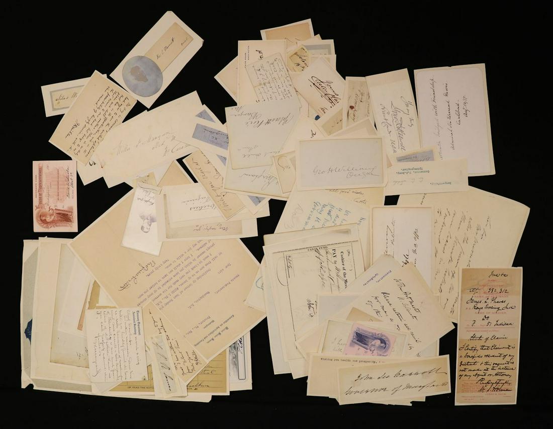 Autograph Collection, American Politicians (1 of 7)