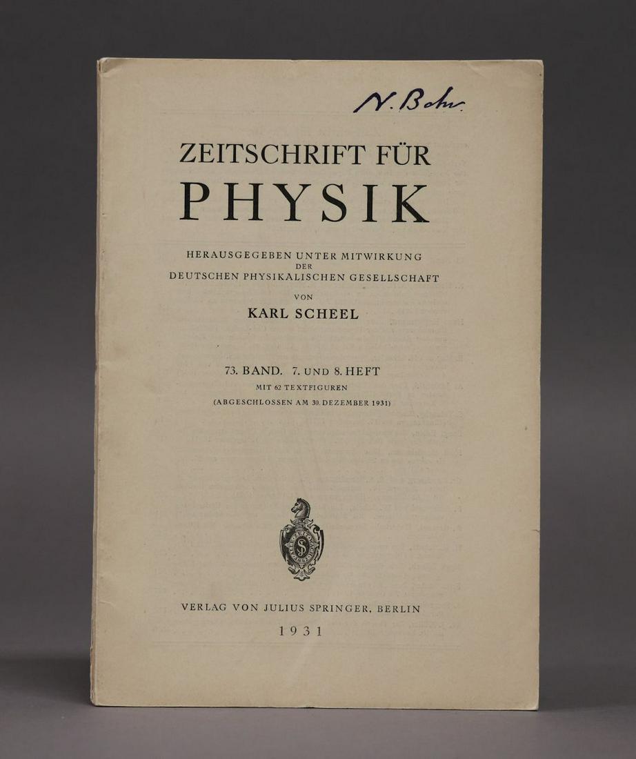 [Niels Bohr, Quantum Theory, Atomic Structure] (1 of 4)