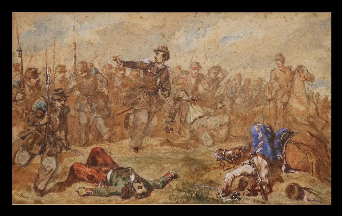 Amie de Lemud, Watercolor Painting (1 of 6)