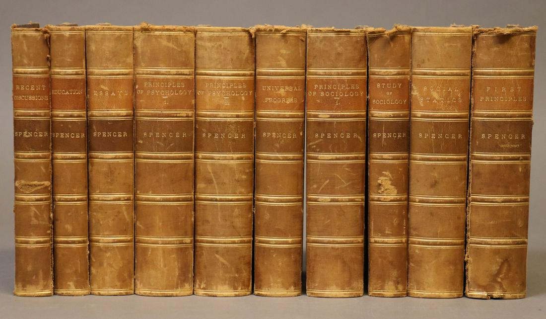 Herbert Spenser's Works, 1873 (1 of 8)