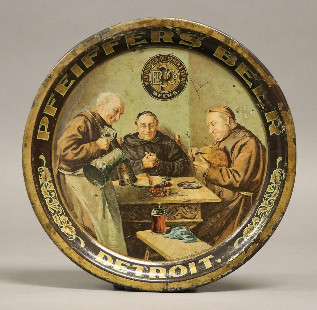 Pre-Prohibition Pfeiffer's Beer Tin (1 of 4)