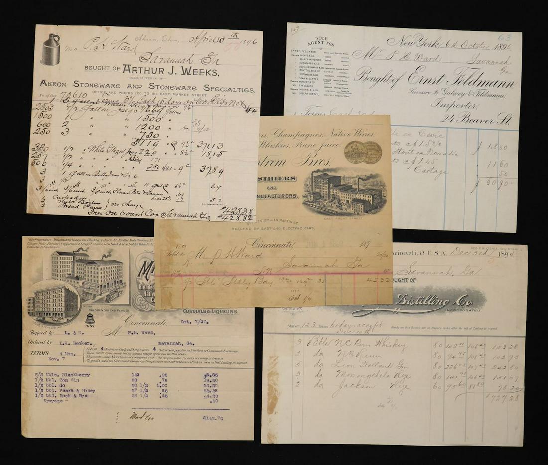 [Liquor to Savannah, Georgia] (1 of 6)