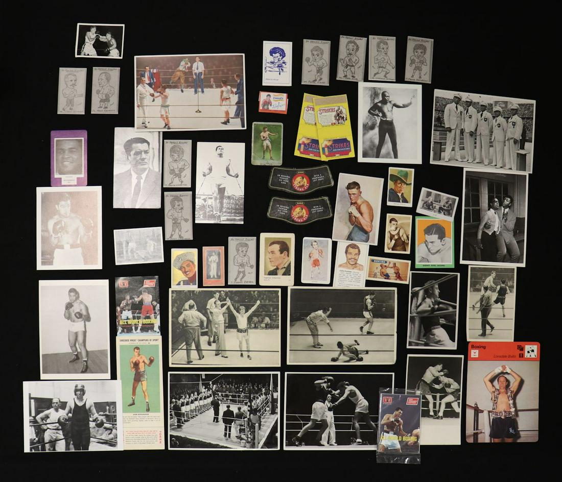 [Boxing, Pugilism, Lot of Photos & Ephemera] (1 of 4)