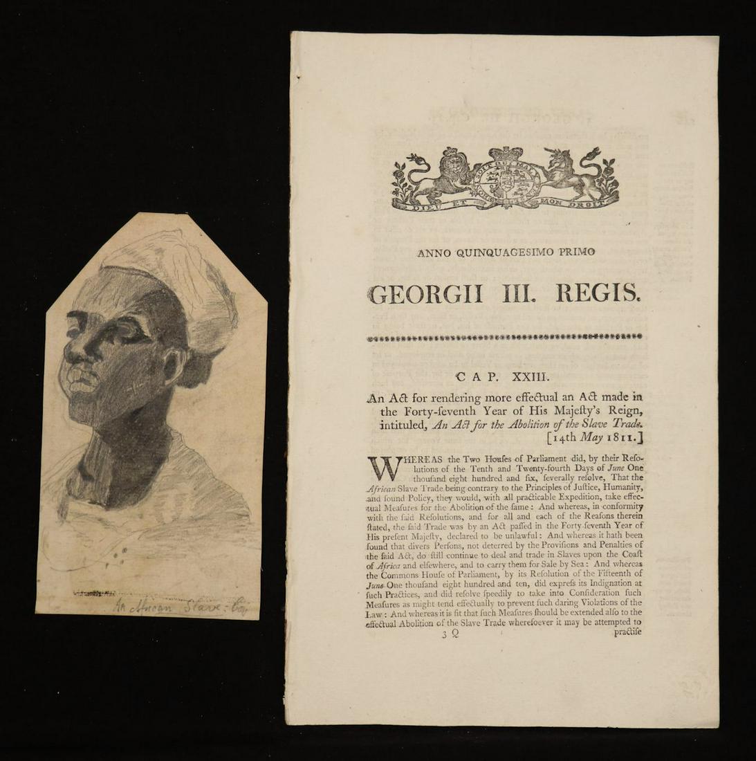 Act Abolishing the Slave Trade, 1811 (1 of 3)