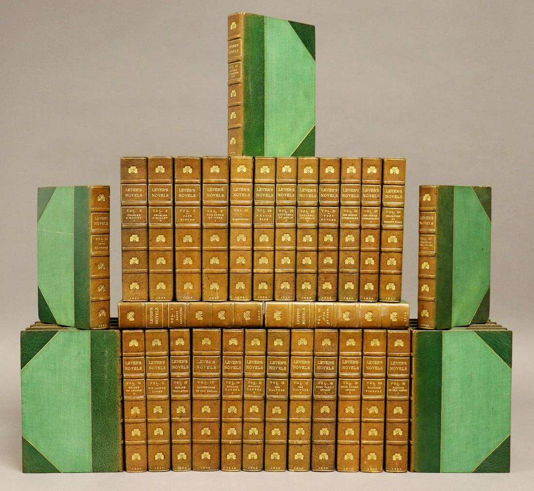 [Bindings]  Novels of Charles Lever (1 of 8)