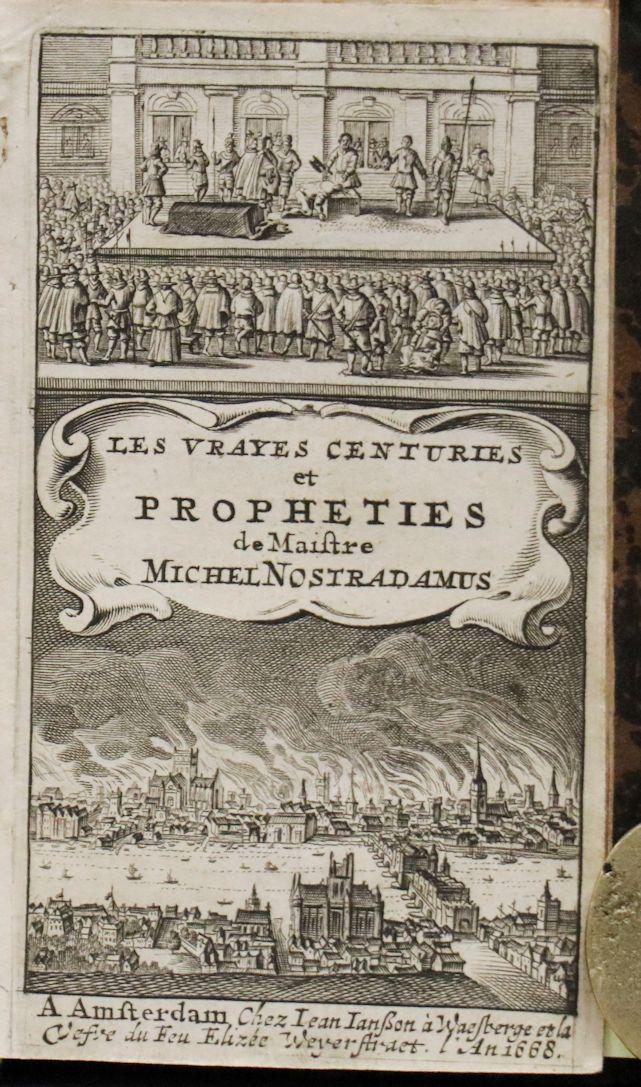 Nostradamus, Prophecies, 1668 (1 of 7)