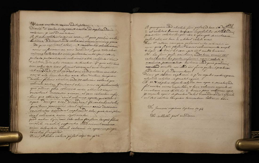 18th c. Manuscript, Physica Philosophia (1 of 9)
