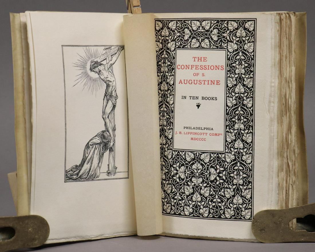 [Fine Press]  St. Augustine's Confessions (1 of 4)