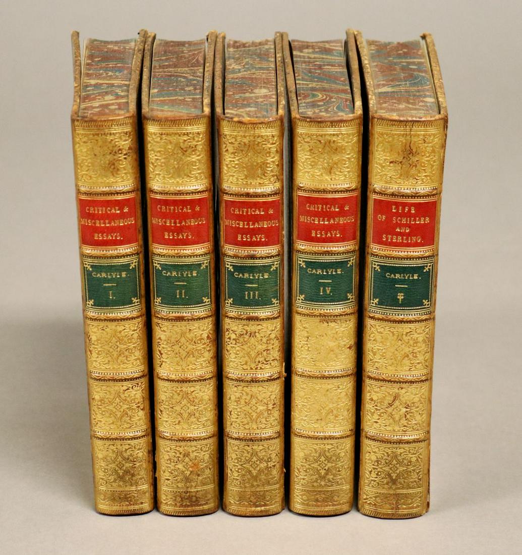 [Fine Bindings, Oxford]  Thomas Carlyle (1 of 6)