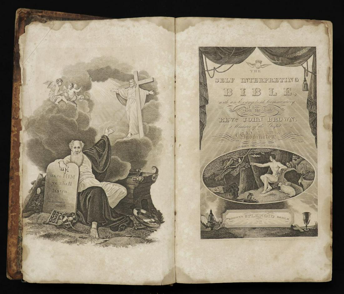 [Bible, Folio, 1826, Illustrated] (1 of 9)