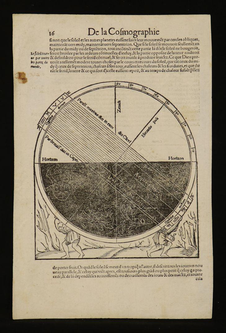 [Cosmography, Woodcut] (1 of 2)
