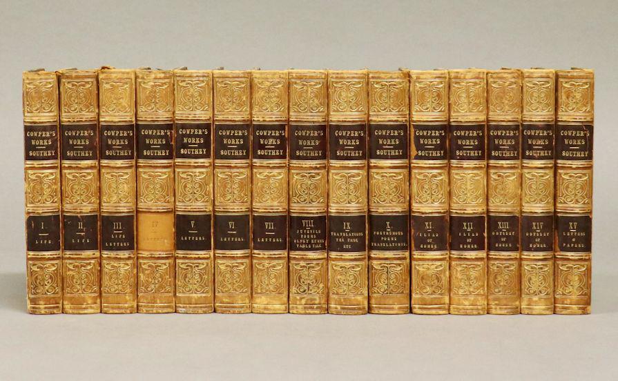 [Bindings, Illustration] Cowper's Works (1 of 8)