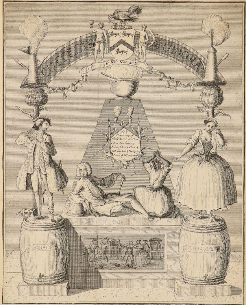 [Prostitution] Black Betty, 18th c. Engraving (1 of 5)