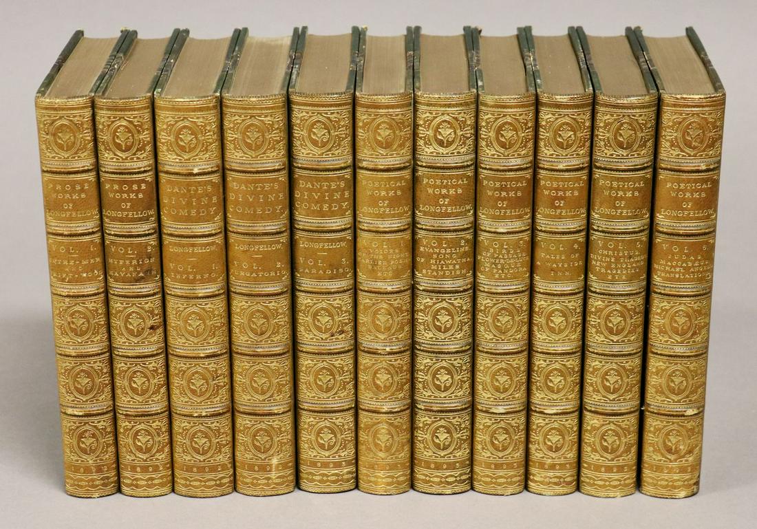 [Fine Bindings]  Longfellow, Dante, Works (1 of 6)