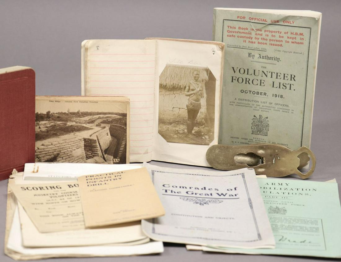 WWI Era Africa, Photo Album and Others (1 of 9)