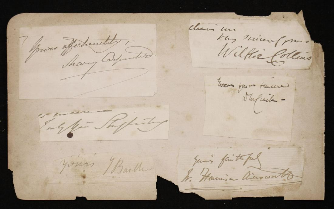 Large Collection of Autographs, in Album (1 of 9)